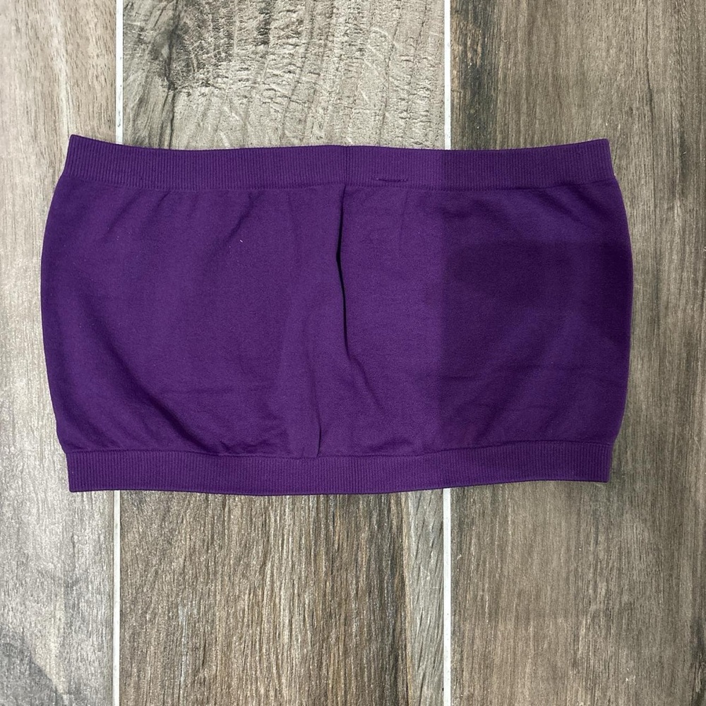 Full Tilt purple bandeau top - Picture 2 of 3